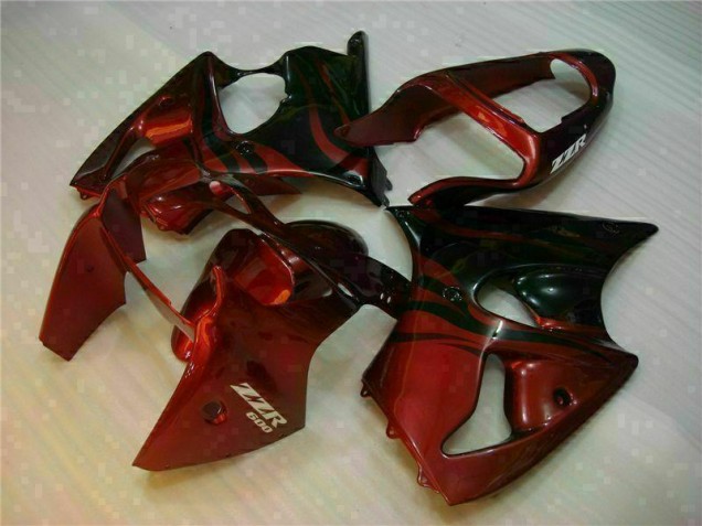 Carénages Moto Kawasaki ZX6R 2000-2002 - Rouge Carénages Moto Kawasaki ZX6R 2000-2002 - Rouge