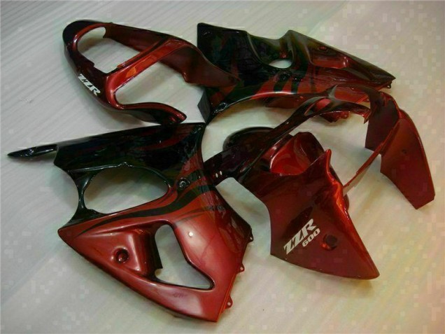 Carénages Moto Kawasaki ZX6R 2000-2002 - Rouge Carénages Moto Kawasaki ZX6R 2000-2002 - Rouge