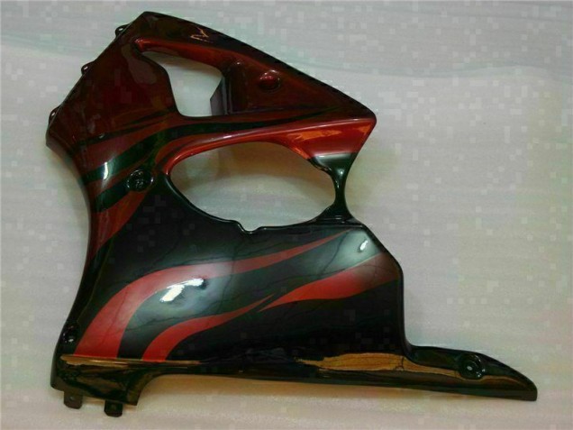 Carénages Moto Kawasaki ZX6R 2000-2002 - Rouge Carénages Moto Kawasaki ZX6R 2000-2002 - Rouge