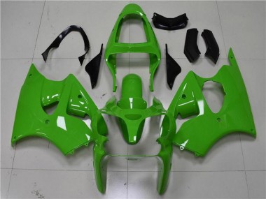 Carénages Moto Kawasaki ZX6R 2000-2002 - Vert