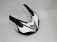Carénages Moto Kawasaki ZX6R 2007-2008 - Noir Blanc Carénages Moto Kawasaki ZX6R 2007-2008 - Noir Blanc