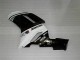 Carénages Moto Kawasaki ZX6R 2007-2008 - Noir Blanc Carénages Moto Kawasaki ZX6R 2007-2008 - Noir Blanc
