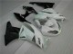 Carénages Moto Kawasaki ZX6R 2009-2012 - Blanc Noir Carénages Moto Kawasaki ZX6R 2009-2012 - Blanc Noir