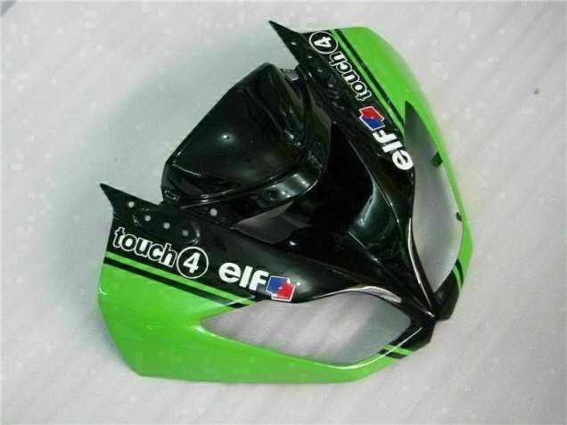 Carénages Moto Kawasaki ZX6R 2009-2012 - Vert Noir Carénages Moto Kawasaki ZX6R 2009-2012 - Vert Noir