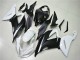 Carénages Moto Kawasaki ZX6R 2013-2018 - Blanc Noir