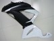 Carénages Moto Kawasaki ZX6R 2013-2018 - Blanc Noir