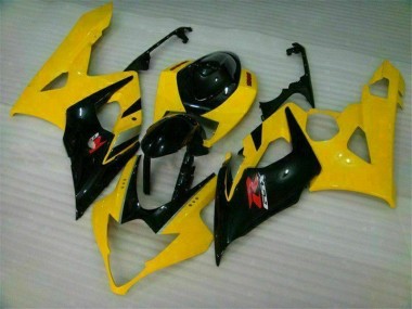 Carénages Moto Suzuki GSXR 1000 K5 2005-2006 - Jaune Noir