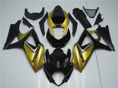 Carénages Moto Suzuki GSXR 1000 K7 2007-2008 - Or Noir