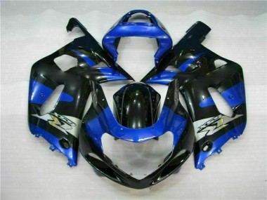 Carénages Moto Suzuki GSXR 600 / 750 K1 K2 K3 2001-2003 - Bleu Noir