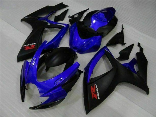 Carénages Moto Suzuki GSXR 600 / 750 K6 2006-2007 - Bleu Noir Carénages Moto Suzuki GSXR 600 / 750 K6 2006-2007 - Bleu Noir