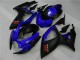 Carénages Moto Suzuki GSXR 600 / 750 K6 2006-2007 - Bleu Noir Carénages Moto Suzuki GSXR 600 / 750 K6 2006-2007 - Bleu Noir