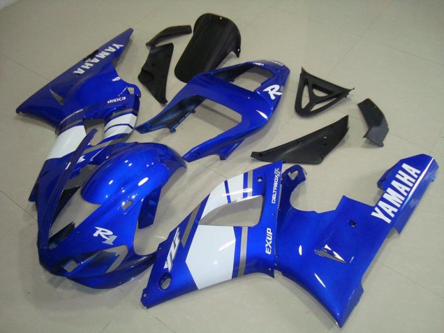 Carénages Moto Yamaha R1 2000-2001 - Bleu Blanc Carénages Moto Yamaha R1 2000-2001 - Bleu Blanc