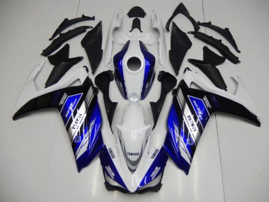 Carénages Moto Yamaha R3 2015-2022 - Bleu Blanc