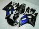 Carénages Moto Yamaha R6 1998-2002 - Bleu Noir Carénages Moto Yamaha R6 1998-2002 - Bleu Noir
