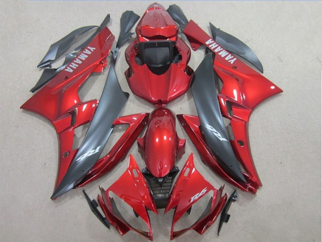 Carénages Moto Yamaha R6 2006-2007 - Rouge Carénages Moto Yamaha R6 2006-2007 - Rouge