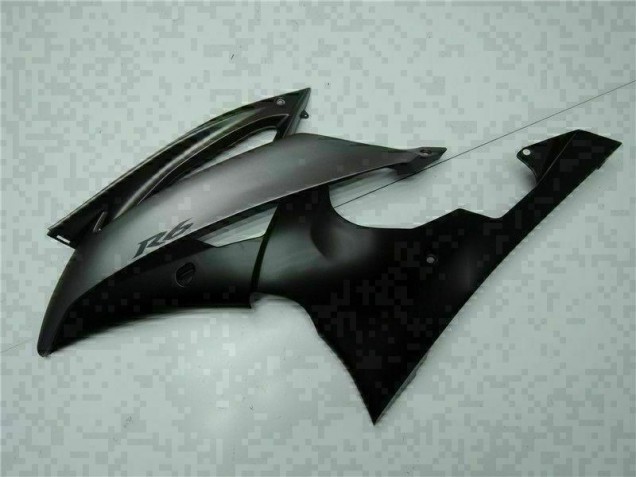 Carénages Moto Yamaha R6 2008-2016 - Gris Noir Carénages Moto Yamaha R6 2008-2016 - Gris Noir