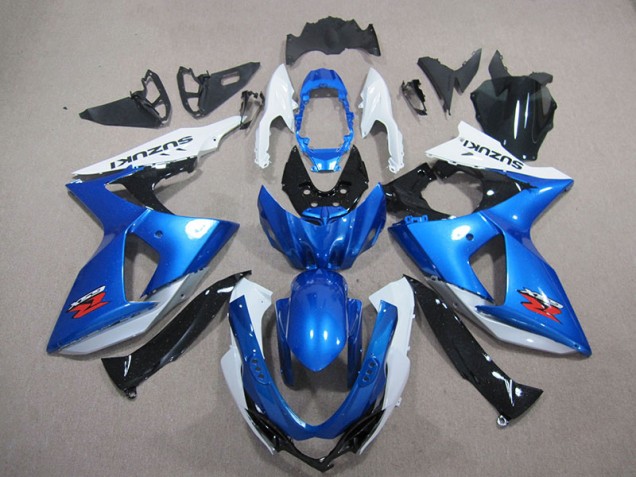 Carénages Moto de Rechange Suzuki GSXR 1000 K9 2009-2016 - Bleu Blanc Carénages Moto de Rechange Suzuki GSXR 1000 K9 2009-2016 - Bleu Blanc