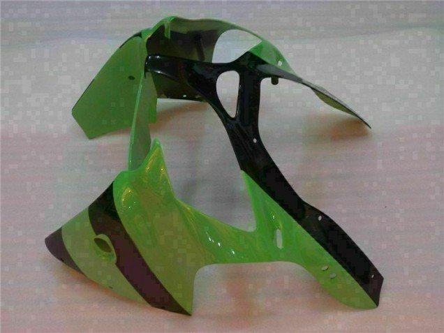 Carrosserie Moto Kawasaki ZX6R 2000-2002 - Vert Noir Carrosserie Moto Kawasaki ZX6R 2000-2002 - Vert Noir