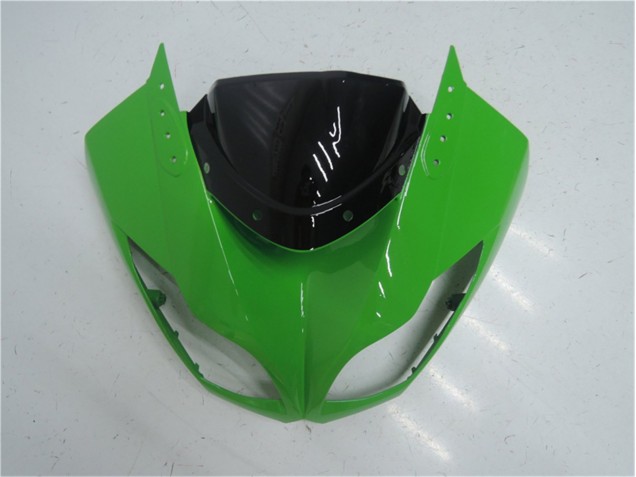 Carrosserie Moto Kawasaki ZX6R 2009-2012 - Vert Noir Carrosserie Moto Kawasaki ZX6R 2009-2012 - Vert Noir