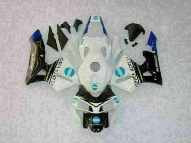 Carrosserie Moto Honda CBR 600 RR 2003-2004 - Blanc Noir
