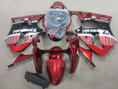 Carrosserie Moto Kawasaki ZX6R 2000-2002 - Rouge