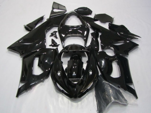 Carrosserie Moto Kawasaki ZX6R 2005-2006 - Noir Carrosserie Moto Kawasaki ZX6R 2005-2006 - Noir