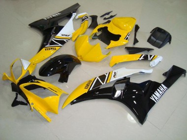 Carrosserie Moto Yamaha R6 2006-2007 - Jaune