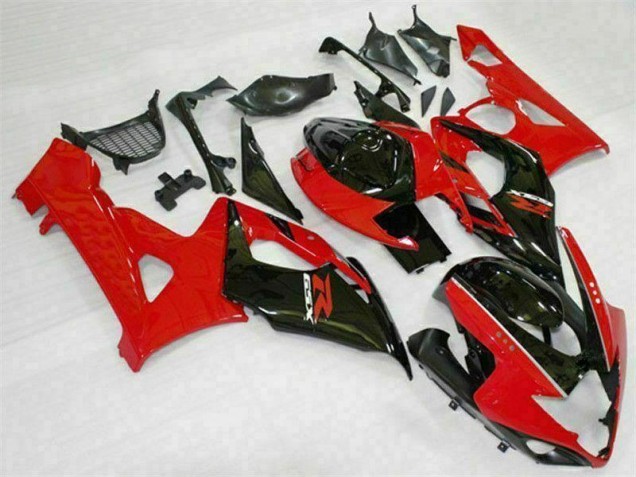 Carrosserie Moto Suzuki GSXR 1000 K5 2005-2006 - Rouge Noir Carrosserie Moto Suzuki GSXR 1000 K5 2005-2006 - Rouge Noir
