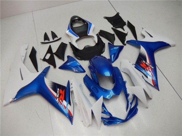 Carrosserie Moto Suzuki GSXR 600 / 750 K11 2011-2024 - Bleu Blanc Carrosserie Moto Suzuki GSXR 600 / 750 K11 2011-2024 - Bleu Blanc