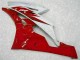 Carrosserie Moto Yamaha R6 2006-2007 - Rouge Blanc Carrosserie Moto Yamaha R6 2006-2007 - Rouge Blanc