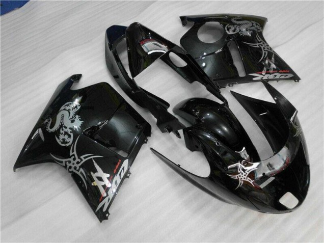 Kit Carénages Motos Complet Honda CBR 1100 XX 1996-2007 - Noir Kit Carénages Motos Complet Honda CBR 1100 XX 1996-2007 - Noir