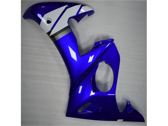 Kit Carénages Motos Complet Yamaha R6 2003-2005 - Bleu Blanc Kit Carénages Motos Complet Yamaha R6 2003-2005 - Bleu Blanc
