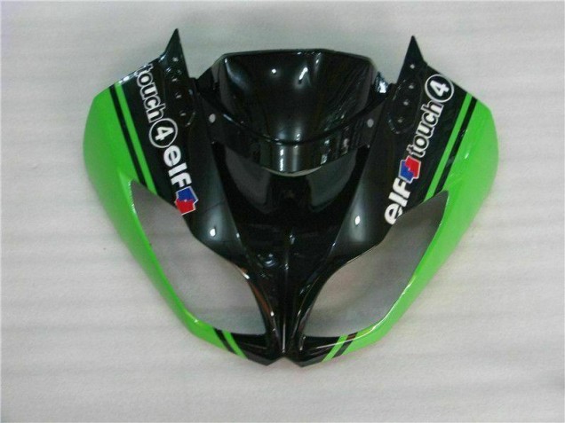 Kit Carénages Motos Kawasaki ZX6R 2009-2012 - Noir Vert Kit Carénages Motos Kawasaki ZX6R 2009-2012 - Noir Vert