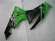 Kit Carénages Motos Kawasaki ZX6R 2009-2012 - Noir Vert Kit Carénages Motos Kawasaki ZX6R 2009-2012 - Noir Vert