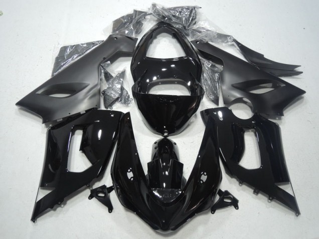 Kit Carénages Motos Complet Kawasaki ZX6R 2005-2006 - Noir Kit Carénages Motos Complet Kawasaki ZX6R 2005-2006 - Noir