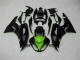 Kit Carénages Motos Complet Kawasaki ZX6R 2009-2012 - Noir Vert Kit Carénages Motos Complet Kawasaki ZX6R 2009-2012 - Noir Vert