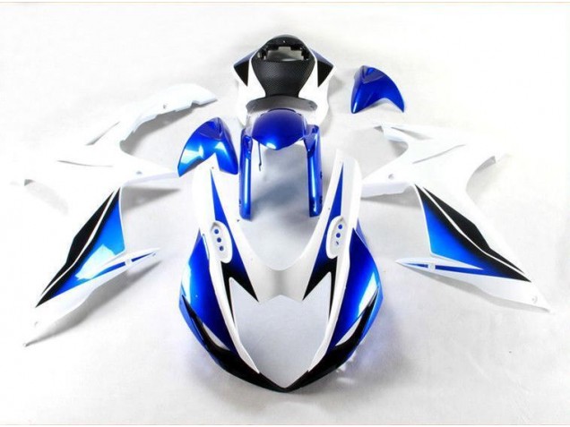 Kit Carénages Motos Complet Suzuki GSXR 600 / 750 K11 2011-2024 - Bleu Blanc Kit Carénages Motos Complet Suzuki GSXR 600 / 750 K11 2011-2024 - Bleu Blanc