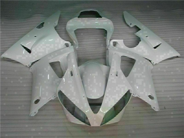 Kit Carénages Motos Complet Yamaha R1 2000-2001 - Blanc Kit Carénages Motos Complet Yamaha R1 2000-2001 - Blanc