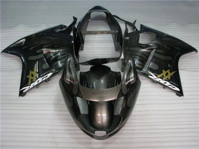 Kit Carénages Motos Honda CBR 1100 XX 1996-2007 - Noir Kit Carénages Motos Honda CBR 1100 XX 1996-2007 - Noir