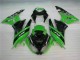 Kit Carénages Motos Kawasaki ZX6R 2009-2012 - Noir Vert Kit Carénages Motos Kawasaki ZX6R 2009-2012 - Noir Vert