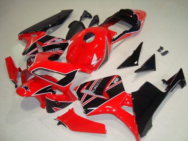 Kit Carénages Motos & Plastique Honda CBR 600 RR 2003-2004 - Rouge Noir