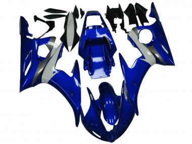 Acheter Carénage Moto Yamaha YZF R6 2003-2004 - Bleu Blanc