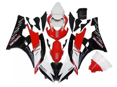 Acheter Carénages Moto Yamaha YZF R6 2006-2007 - Blanc Rouge Noir