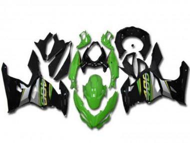 Acheter Carénages Moto Kawasaki EX400 2018-2024 - Vert Noir Gris