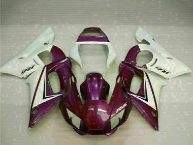 Acheter Carénages Moto Yamaha YZF R6 1998-2002 - Blanc Violet