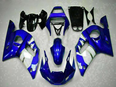 Acheter Carénages Moto Yamaha YZF R6 1998-2002 - Bleu Blanc