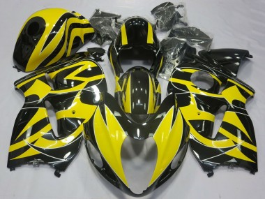 Acheter Carénages Moto Suzuki GSXR 1300 1996-2007 - Jaune Noir