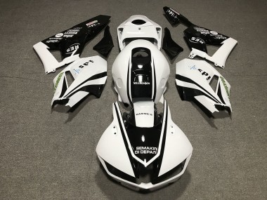 Acheter Carénages Moto Honda CBR600RR 2013-2023 - Blanc Noir Brillant
