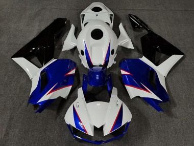 Acheter Carénages Moto Honda CBR600RR 2013-2023 - Blanc Bleu Noir Brillant