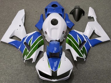 Acheter Carénages Moto Honda CBR600RR 2013-2023 - Blanc Bleu Vert